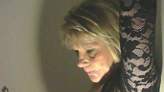 He Cums in my Mouth while I'm tied to the wall being Fucked by my Fuck Machine