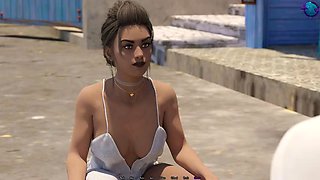 Matrix Hearts Blue Otter Games - Part 21 Hot Swimsuit And Sexy Body By LoveSkySan69