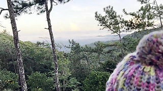 Having orgasm with the view