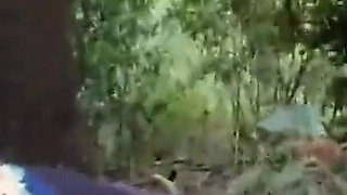 WildEnglishBBW BBC Nata4sex - Drilling my pussy outdoor doggy cumshot