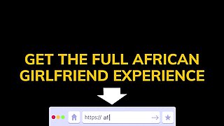 Gorgeous African GF Gets Deep Anal Fuck