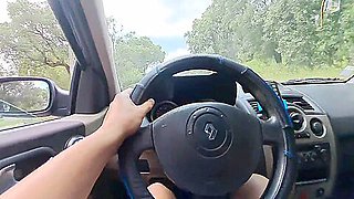 Seducing Nun In A Car And Fucking Her Outdoor