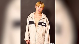 Arousing blond hair lady handsome czech boy photo compilation
