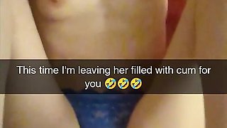Real Snapchat Fuck- Cheating Cumslut Begs for Creampie -richelle Rose