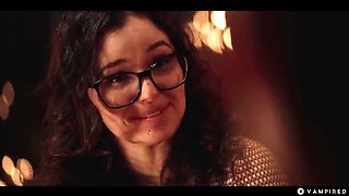 Gothic Lesbian Vampire Seduces Nerdy Girl in Haunted Mansion - Hypnotic Pussy Eating & Mind Control Sex