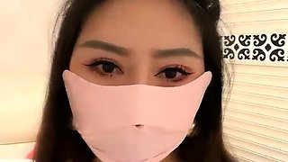 Glamour babe with big boobs masturbates in lingerie