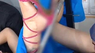 Gynecologist Examines Married Woman Behind the Scenes and Husband Doesn't See!