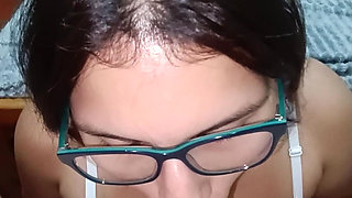 Milking Semen in My Mouth