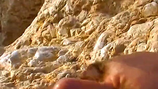 Cumshot in mouth after anal fuck with blonde teen