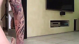 Cream Cheese Riding Double Penetration and Pissing Domination