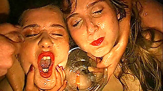 Vintage Teens in Piss and Cum Bukkake Hardcore Ggg John Thompson