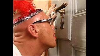 Two Beautiful Vintage Bisexual Sluts Fucked by Mature and Cumshot in Mouth