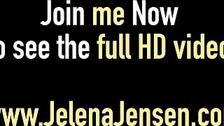Lesbian video with beautiful Jelena Jensen and Taylor Vixen from Jelena Jensen