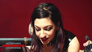 Naughty mistress femdom sodomy breathtaking porn clip