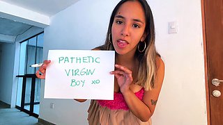 Popular Girl Bullies You - Take Your Clothes off Because I Said so (brat Girl, Virgin Humiliation)