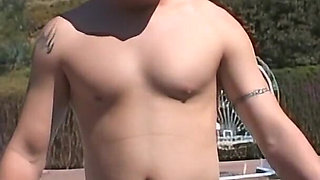 Poolside Fuck for Sophia Mounds