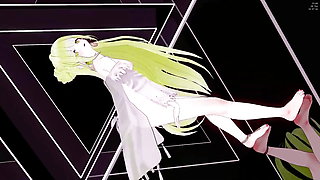 Azur Lane Janus Hentai Hot Sexy Dance Song Ha Aoa Mmd 3D Blonde Hair Color Edit Smixix