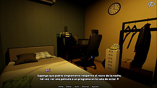 Playing with my femboy -My femboy Roomate