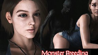 Sexy Jill Valentine Fucked and Bred by Black Monster Cock All Night Long