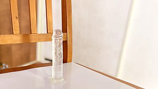 [unexpected Results!?] Dildo Insertion Pedaling Challenge