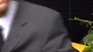 A Horny Whore Secretary Suck a Big Cock of His Boss Inside the Car