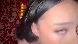 Auhneesh Nicole V-day BIG BLACK COCK Oiled Bootie Hard Pound - HornySimp - Porn star