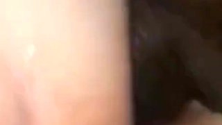 Ridding BBC Back of My Car Pounding My Ass Cumshot