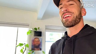 Virgin ultimately loses it and thanks hotguysfuck