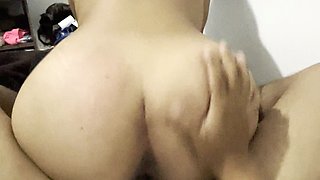 My Mexican Wife Rides My Cock with Her Big Ass