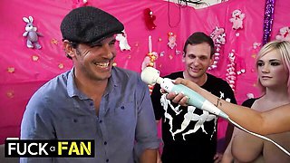 Looking-good Tory Lane and Porno Dan - cum eating video - Fuck A Fan