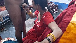 Neighbor's Bhabhi Gave a Great Blowjob