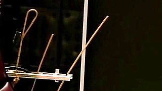 Mistress Luciana Hung up Extreme Single Tail Whipping Part1