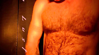 TONGKA TUGS ON HIS ENGORGED PENIS