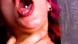 Hard fuck and cum in mouth with alt redhead slut Zoe