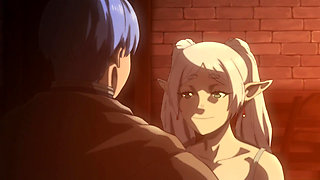 FRIEREN DEEPTHROATS - All Cum In Mouth ( Cartoon )