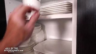 Kymber Leigh July 4th Stepmom Blowjob & Fucking in Kitchen - Amateur MILF POV HD
