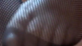 Stepson Gives Me a Big Cumshot and Fills My Hairy Pussy with Milk, I Rub It All