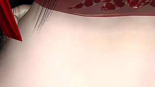 3D Horny Skinny Asian Cosplay Cheating with Big Dick Stranger