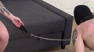 Princess Play with Her Puppy
