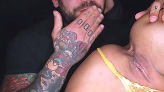 Anal Romp With Massive Boobs Latina Rough Romp And Creampie