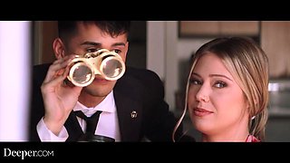 Deeper.Avery watches married neighbor cheat with sexy Anya