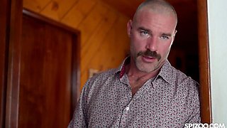 Blonde and hot babysitter, tries out her boss's cock