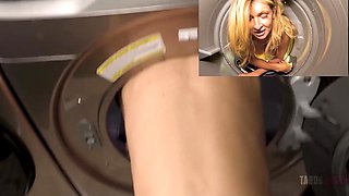 Buxom Blonde MILFs - Stepmom Cory Chase & Stepaunt Gigi Dior Stuck In Washing Machine To Get Analized