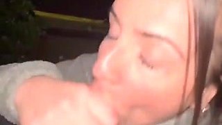 Creampied Out On A Walk Interracial Sex