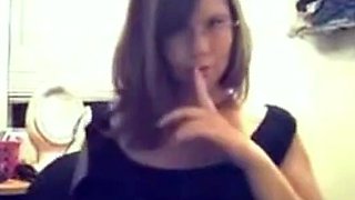 Big-Titted Nerdy Webcam Girl
