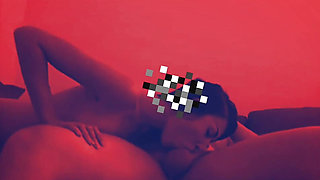 FUCK IN A RED LIGHTED ROOM, CUM IN MOUTH