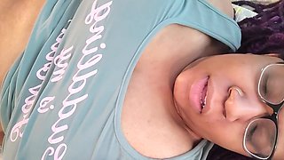 Talking About My Videos While Filming My Big Boobs