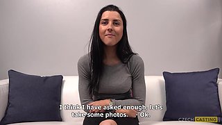 Czech Tereza Mesmerizes in Busty POV Passion