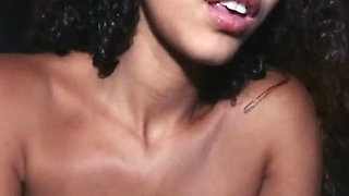Busty Latina Waking up Sex