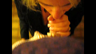 blow job with pearls